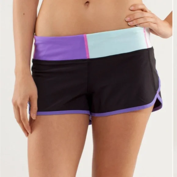 Lululemon Run: Speed Short Twiggy Power Purple Size 6 - Picture 3 of 10
